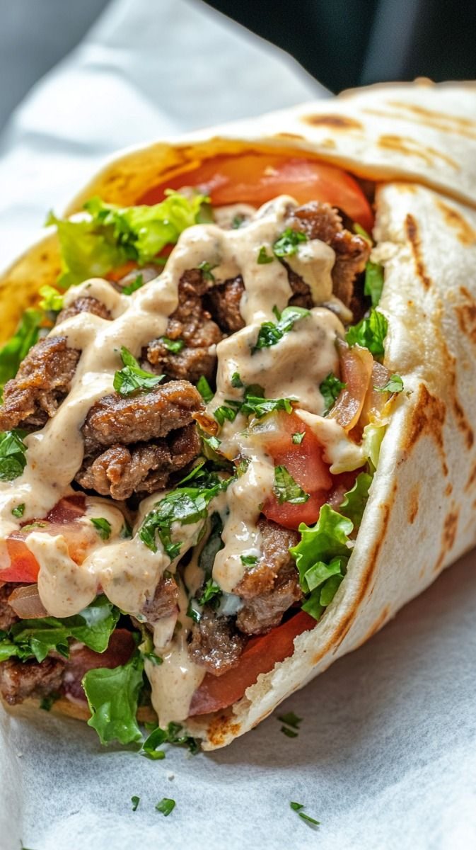Chawarma à la viande/ poulet
